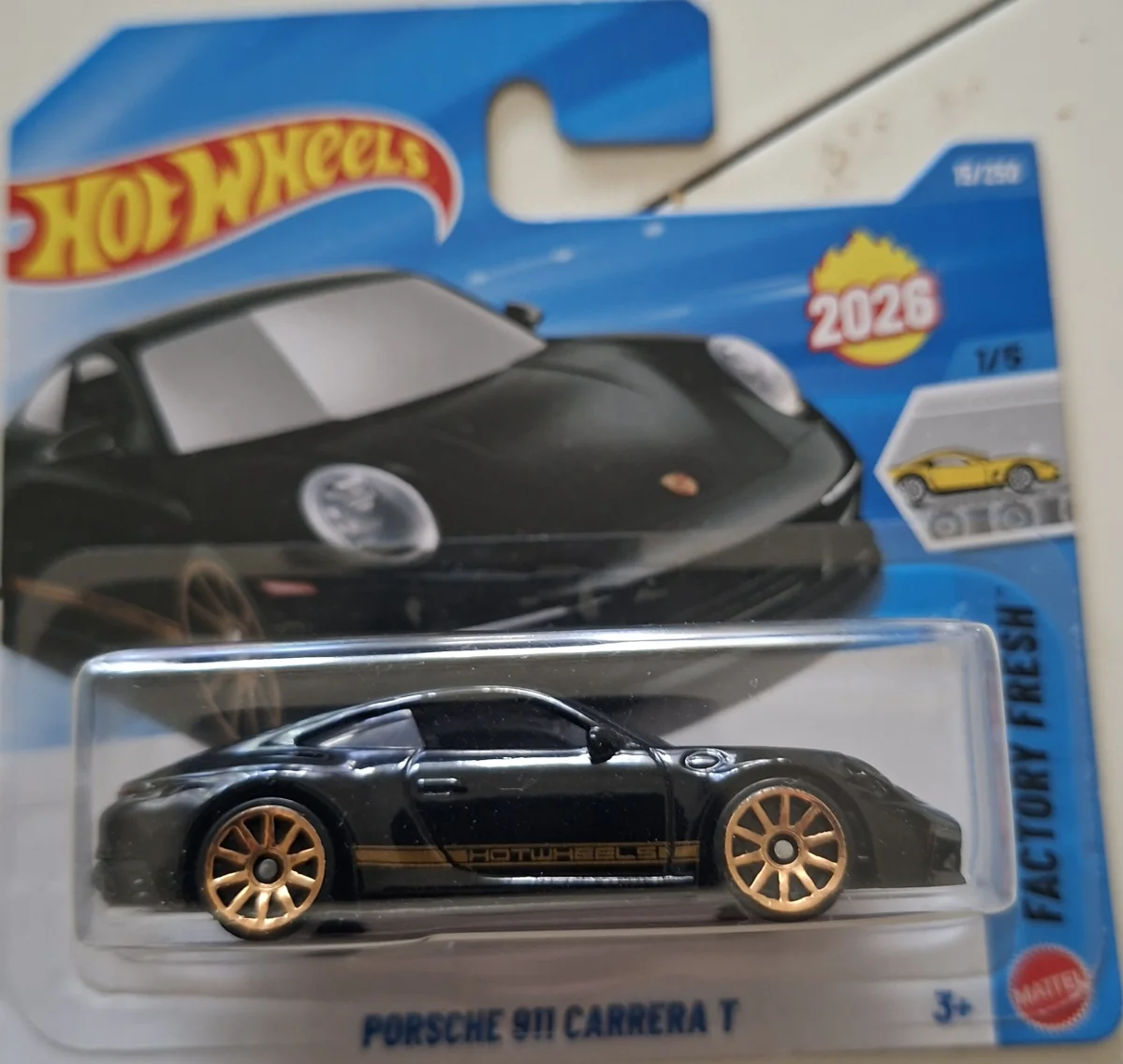 Hot Wheels Porsche 911 carrera T 1:64