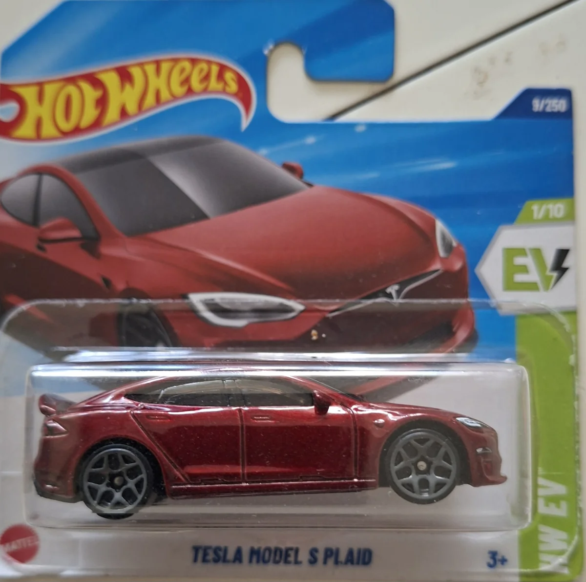 Hot Wheels Tesla Model S plaid 1:64