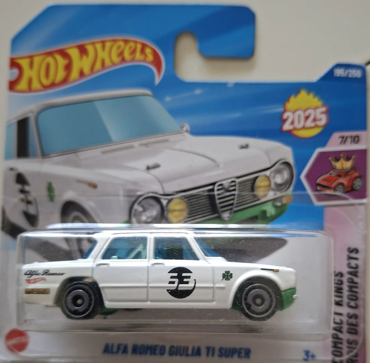 Hot Wheels Alfa Romeo Giulia TI super 1:64