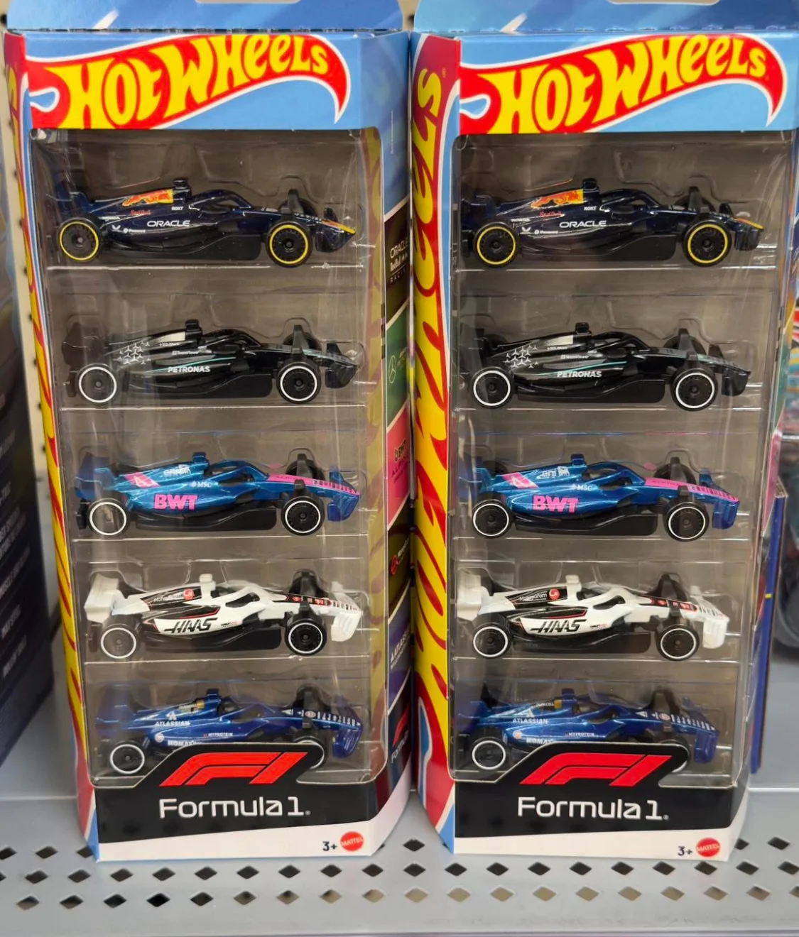 AutoArt F1 5in1 pakovanje ne otpakovano 1:64