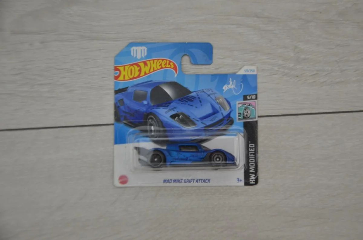 Hot Wheels Mad Mike - Drift Attack Blue 1:64