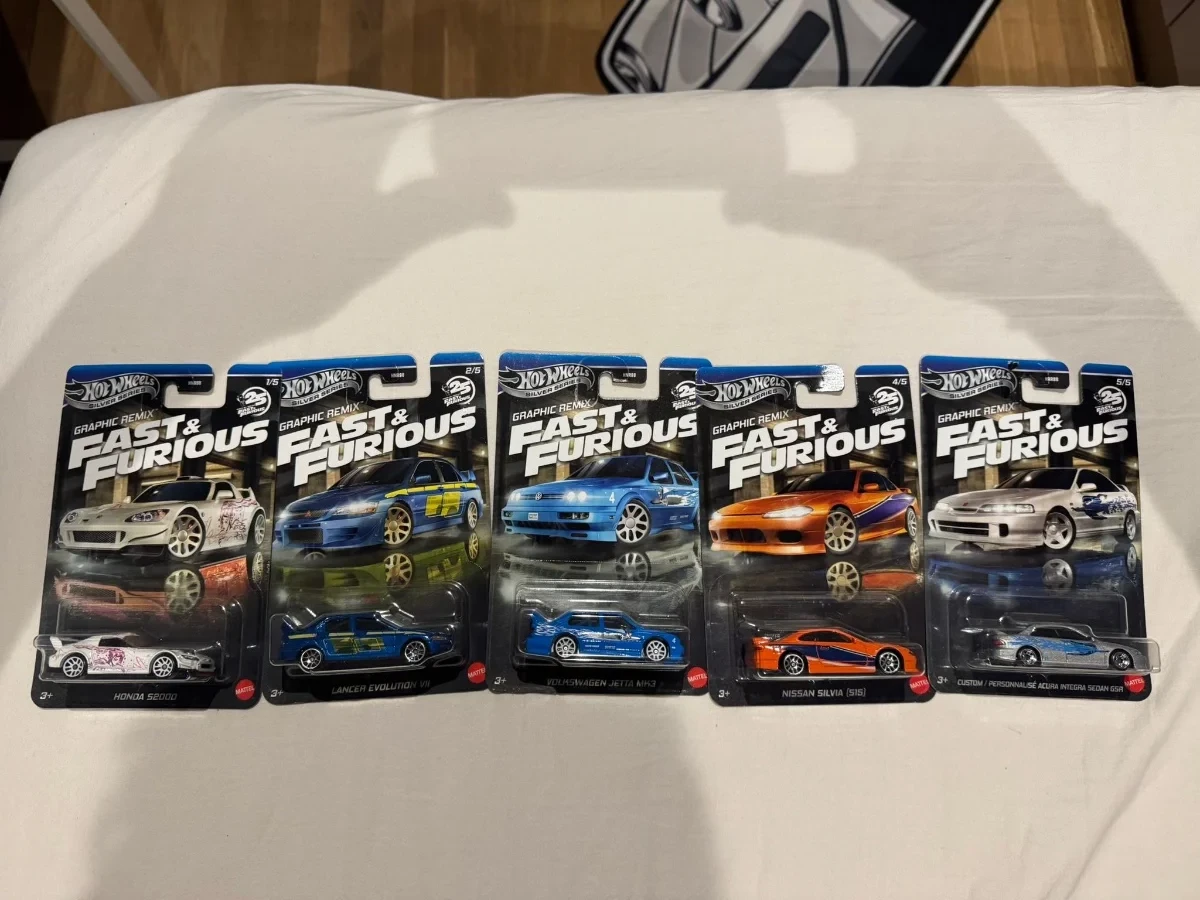 Hot Wheels Silver series fast&furious graphic remix 1:64