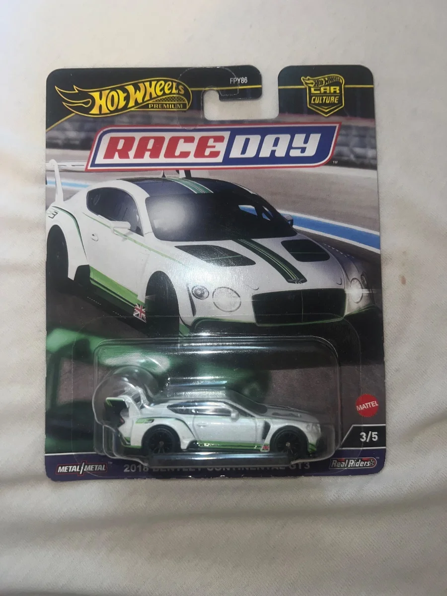 Hot Wheels 2018 BENTLEY CONTINENTAL GT3 1:64