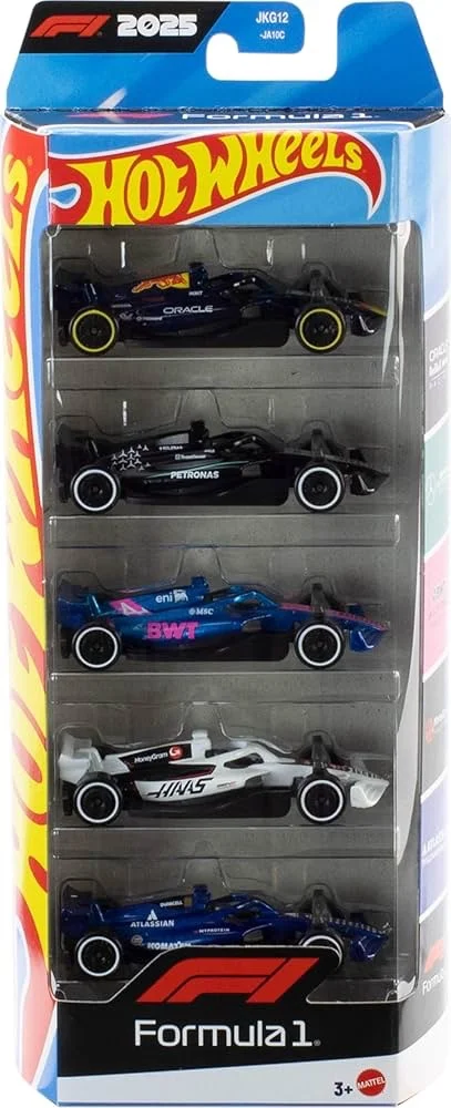 Hot Wheels F1 5in1 set  1:64