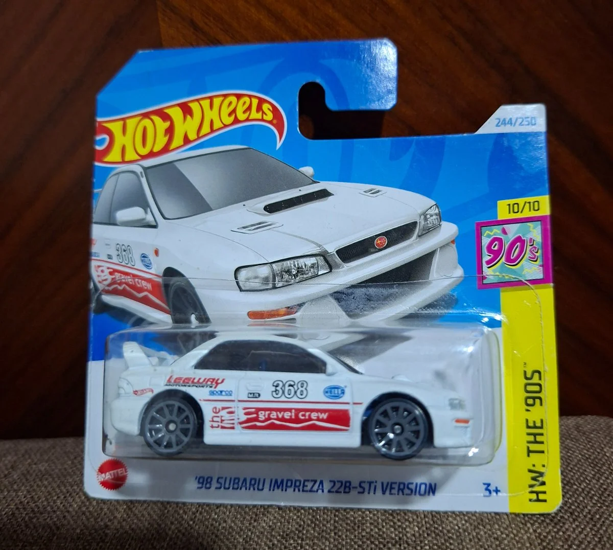 Hot Wheels '98 Subaru Impreza 228 STI version 1:64
