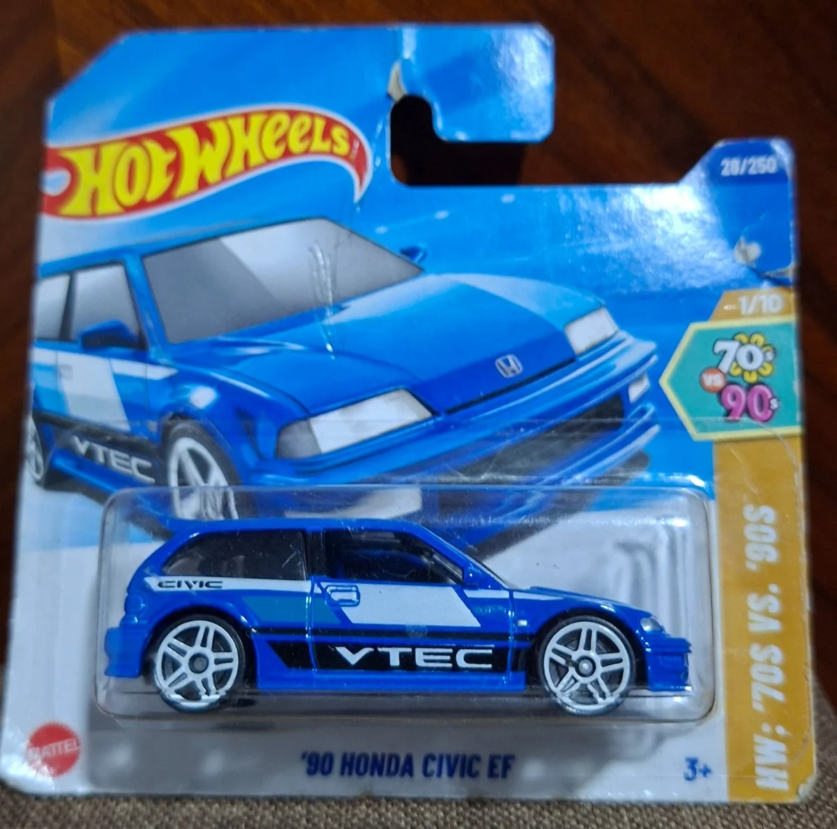 Hot Wheels '90 Honda Civic EF 1:64