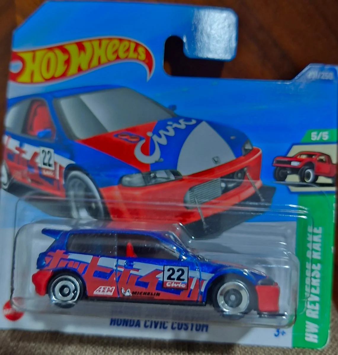 Hot Wheels Honda Civic Custom 1:64