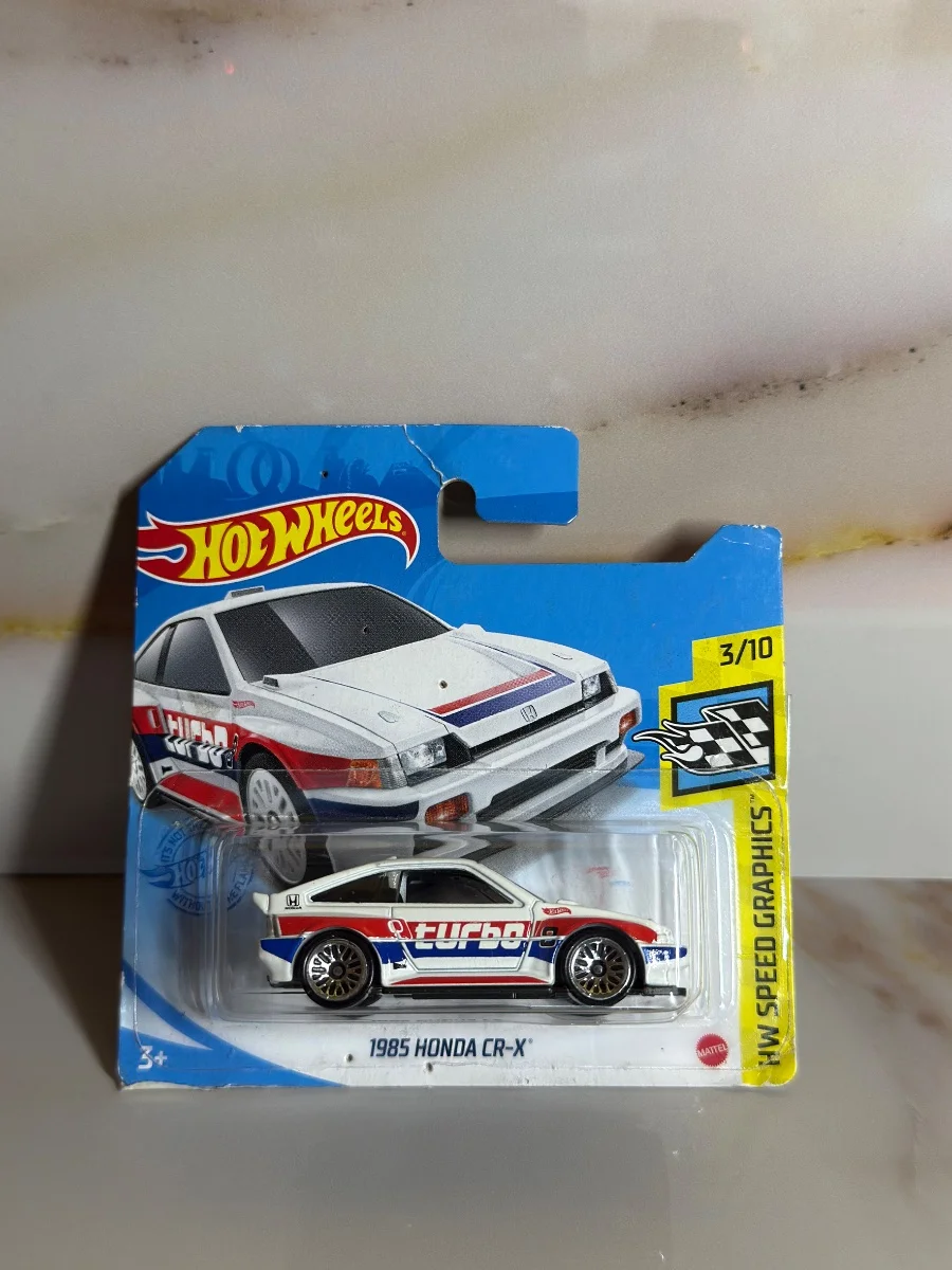 Hot Wheels 1985 HONDA CR-X 1:64