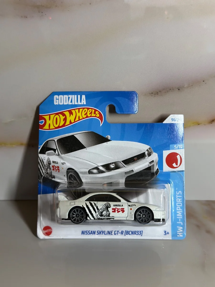 Hot Wheels NISSAN SKYLINE GT-R (BCNR33) 1:64