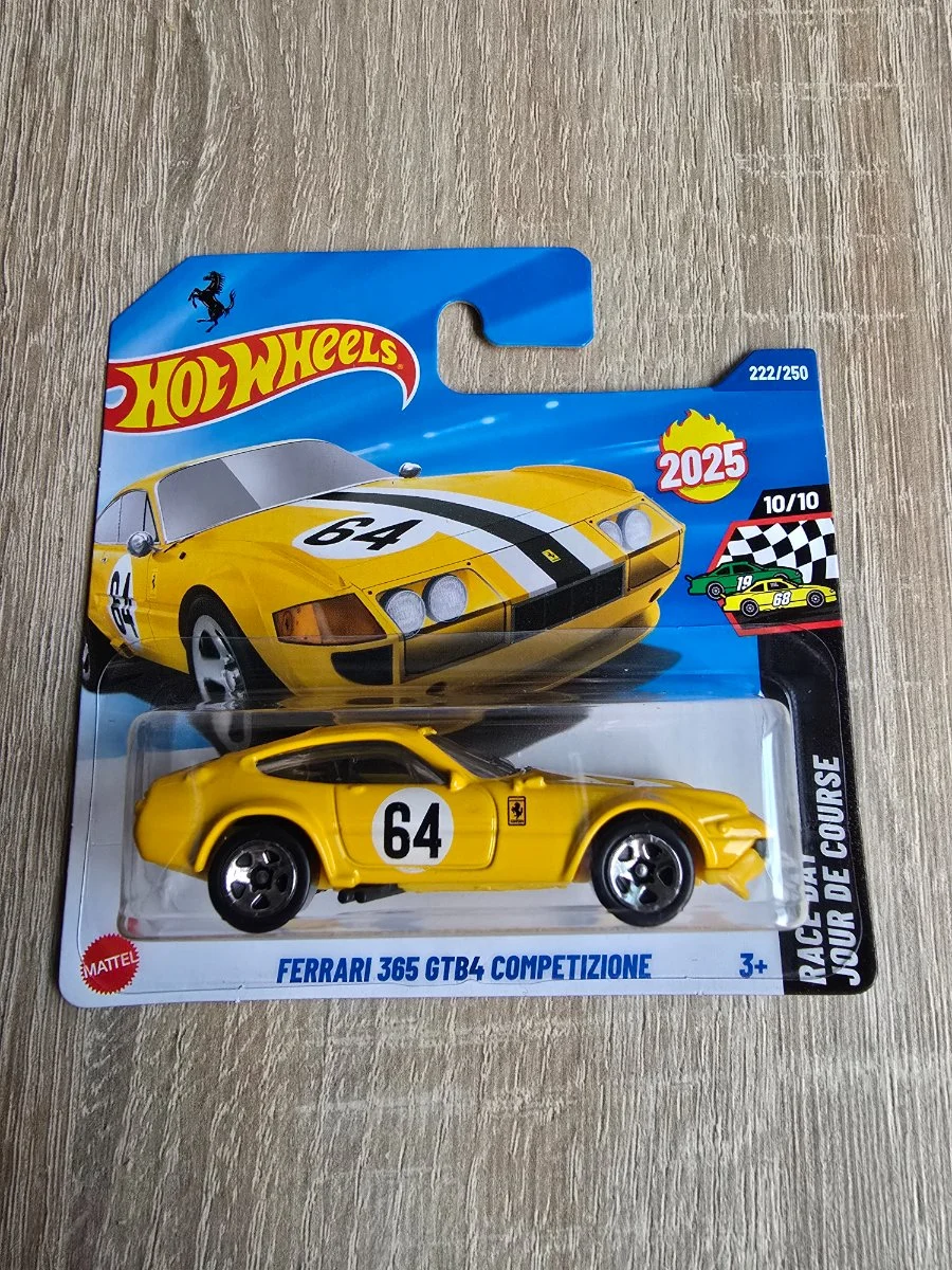 Hot Wheels Ferari 365 Gtb4 competizione 1:64