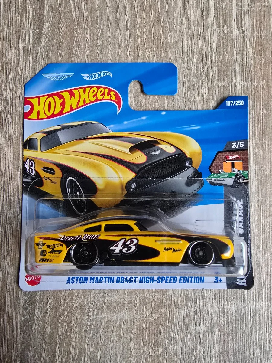 Hot Wheels ASTON MARTIN DB4GT HIGH-SPEED EDITION 1:64