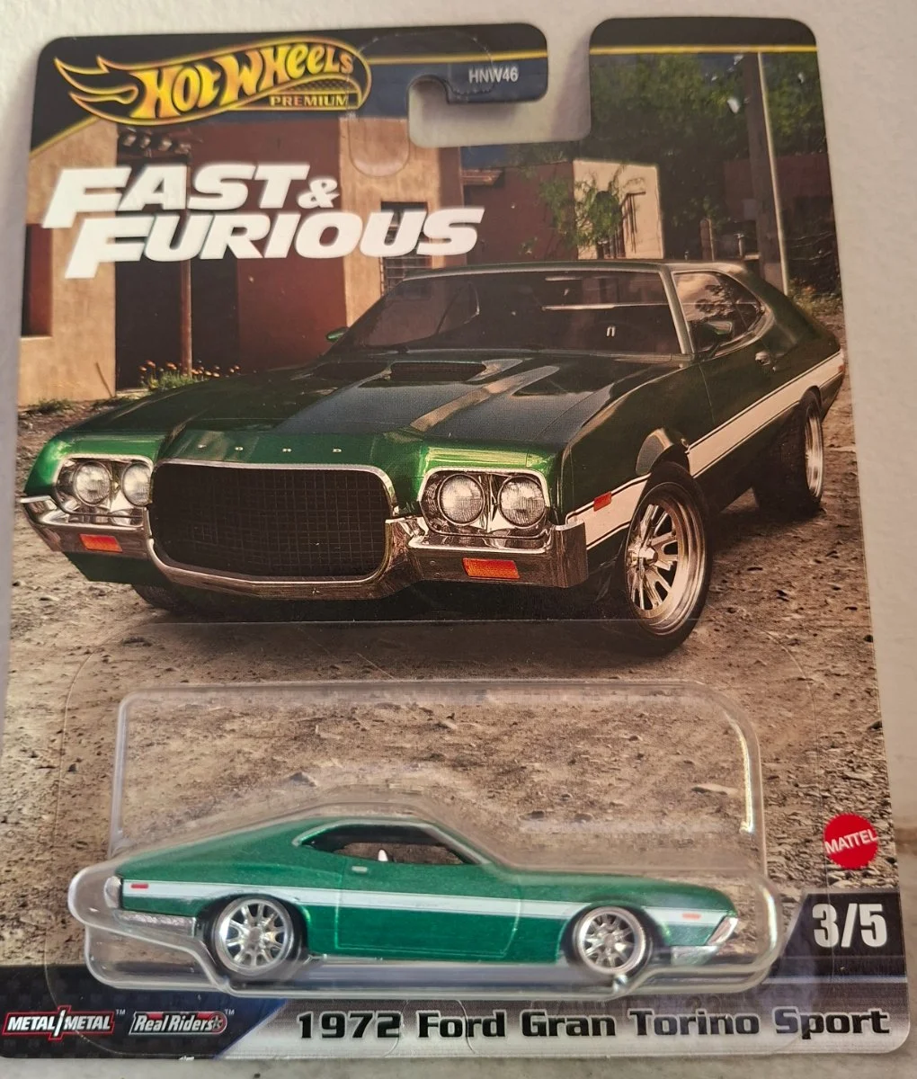Hot Wheels 1972 Ford Gran Torino Sport 1:64
