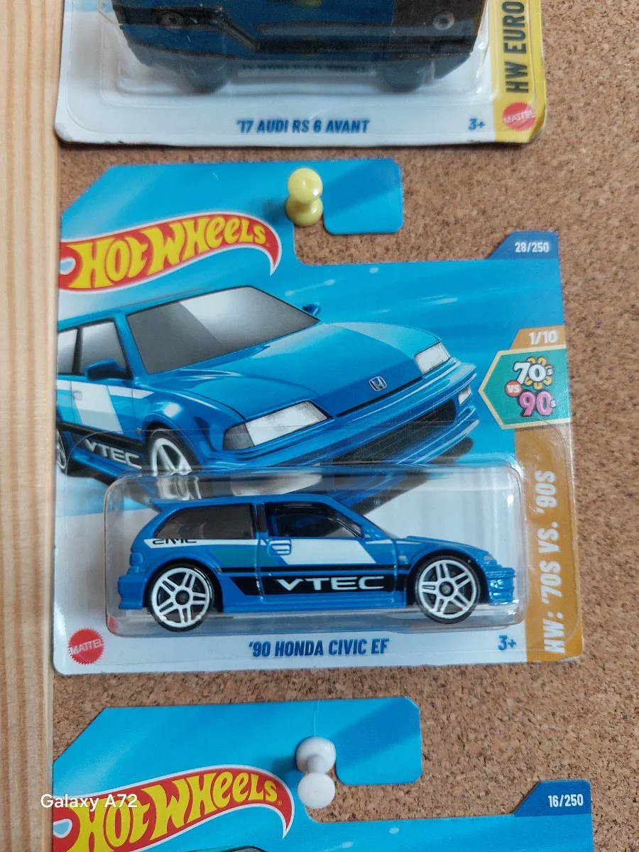 Hot Wheels '90 Honda Civic EF 1:64
