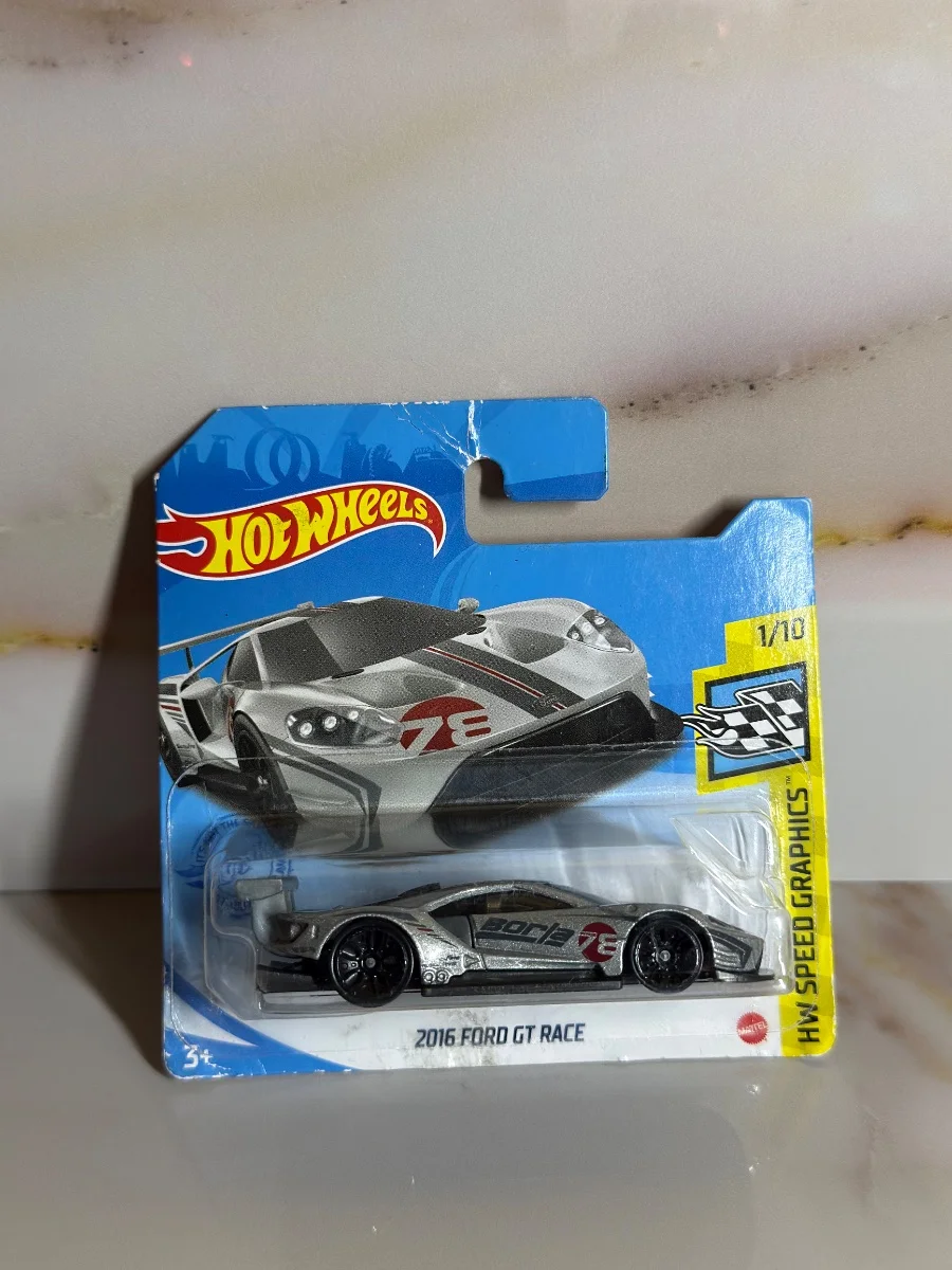 Hot Wheels 2016 FORD GT RACE 1:64