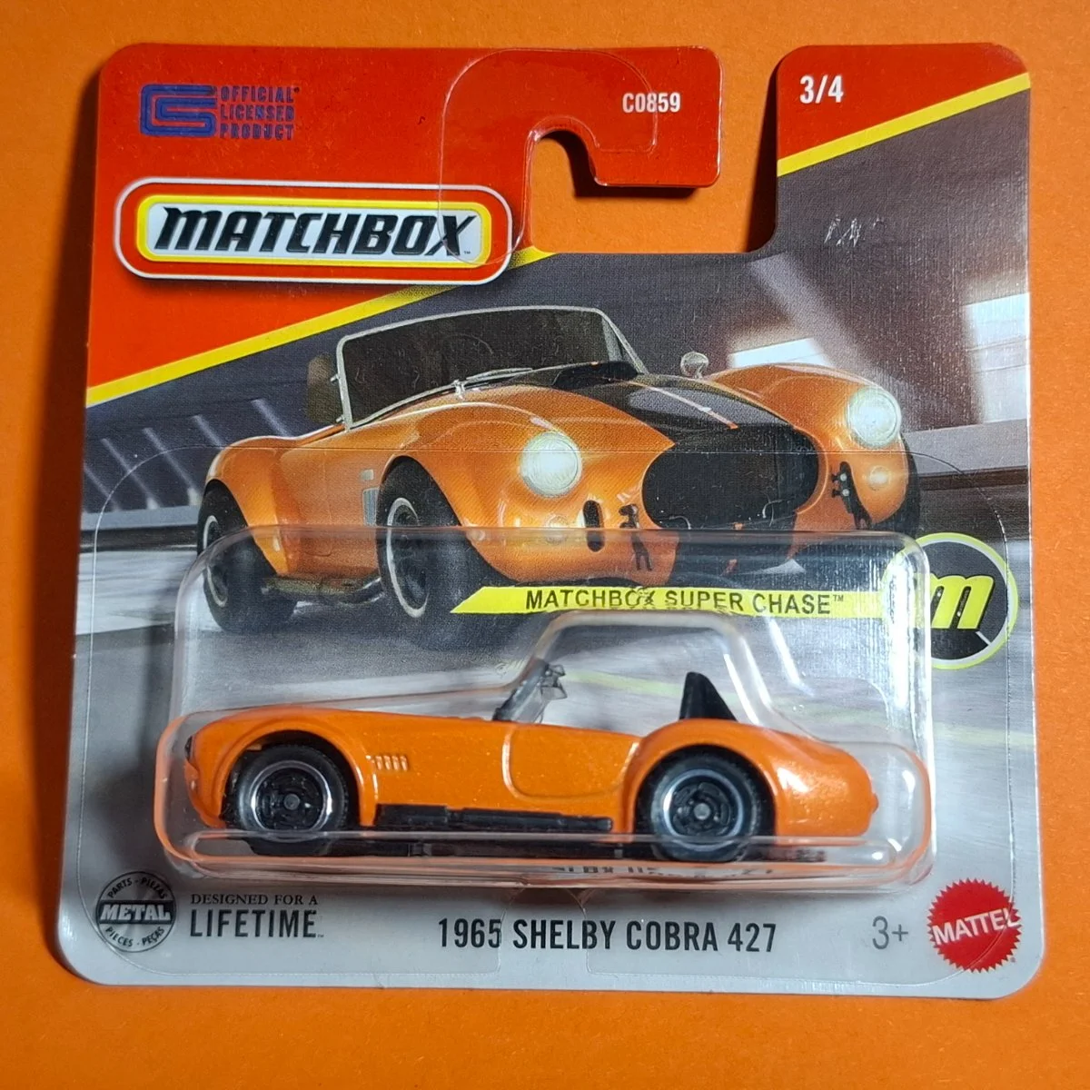 Matchbox 1965 SHELBY COBRA 427 1:64