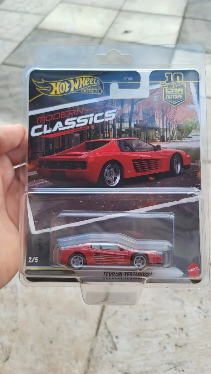 Hot Wheels Ferratr testarossa 1:64