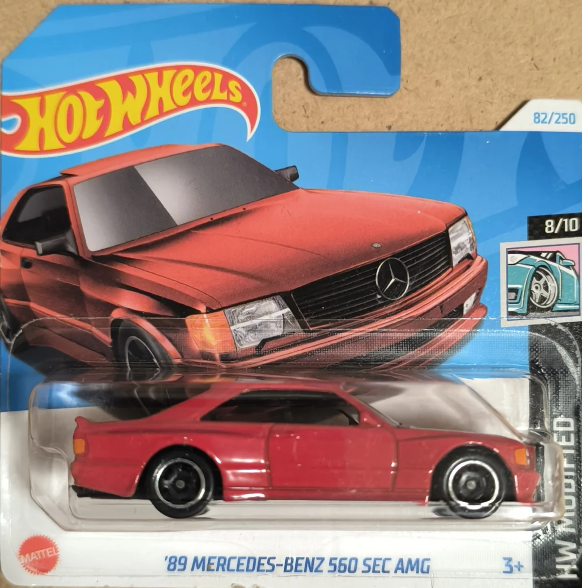 Hot Wheels '89 Mercedes Benz 560 Sec AMG 1:64