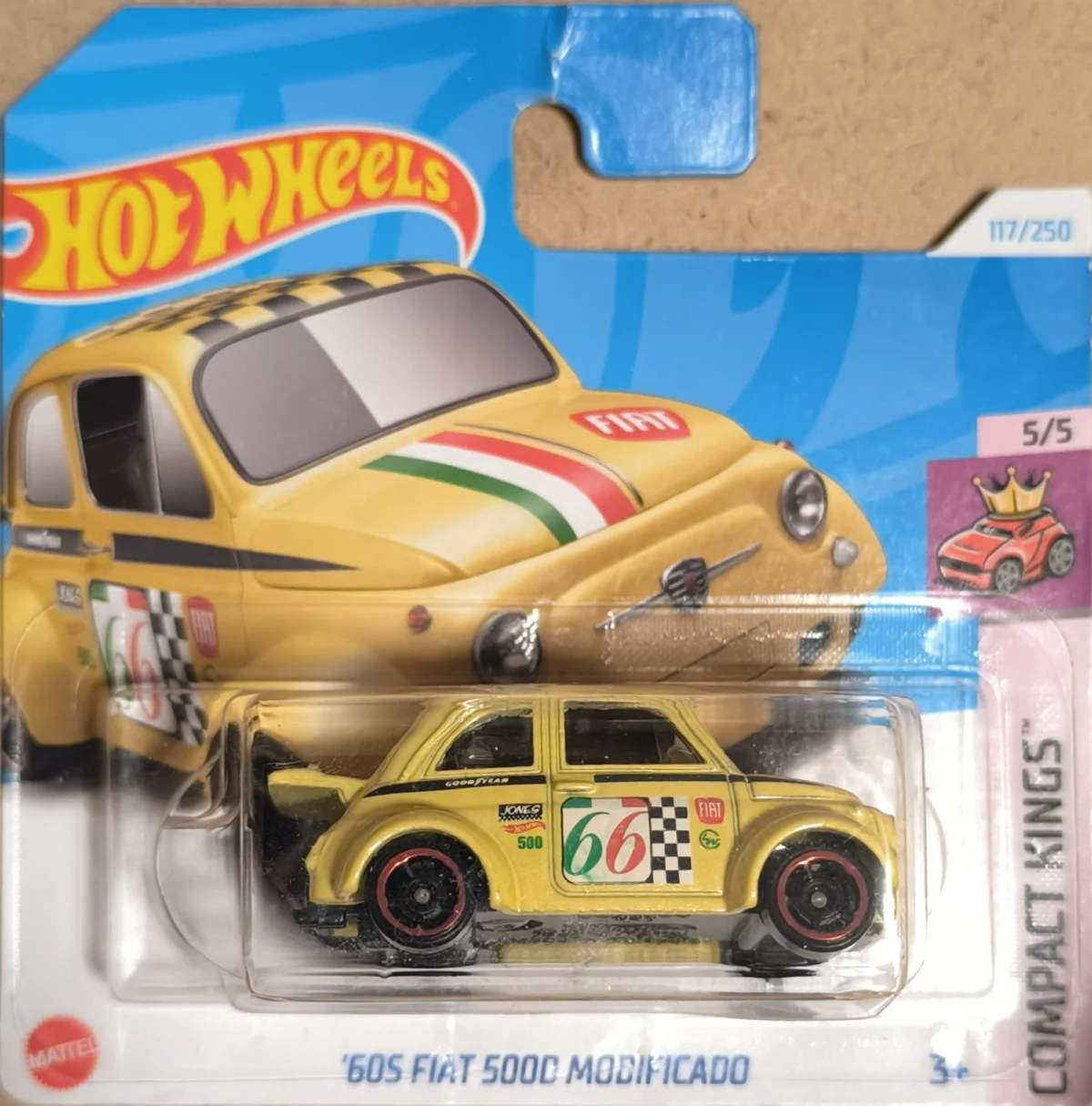 Hot Wheels '60 Fiat 500D Modificado 1:64