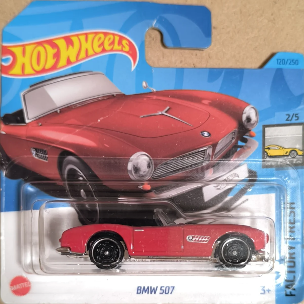 Hot Wheels BMW 507 Crveni 1:64
