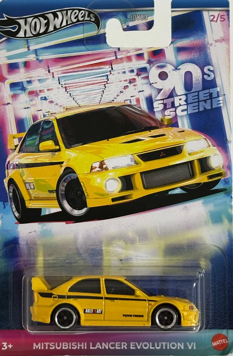 Hot Wheels Mitsubishi Lancer Evolution VI 1:64