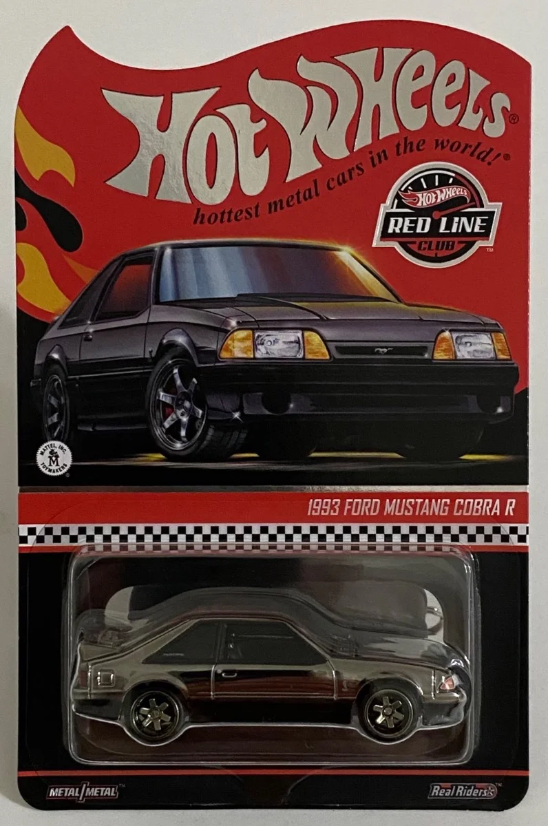 Hot Wheels Ford Mustang Cobra R 1993 1:64