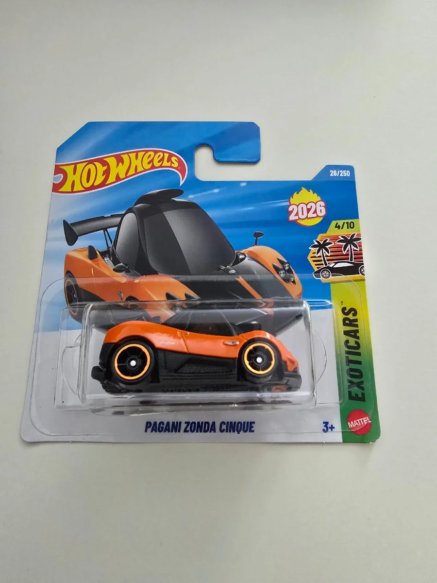 Hot Wheels PAGANI ZONDA CINQUE 1:64