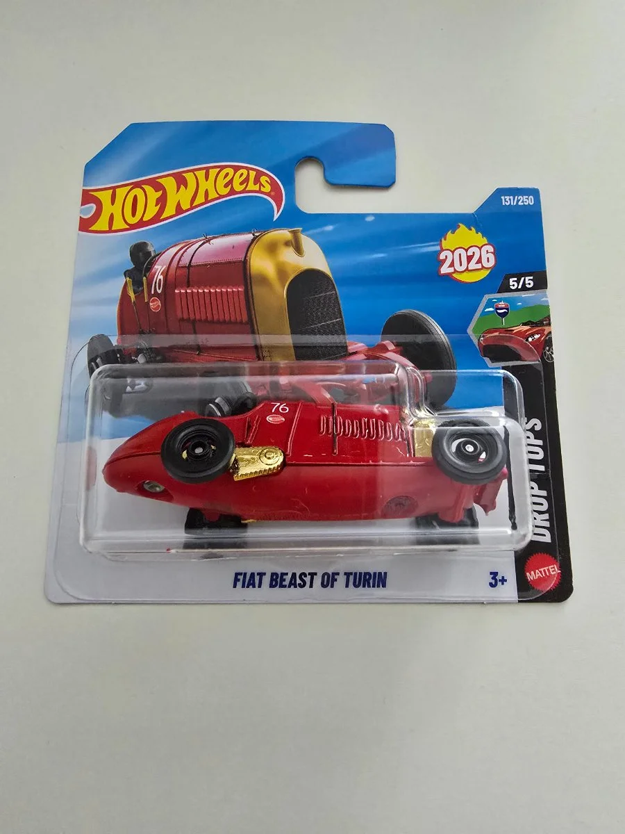 Hot Wheels FIAT BEAST OF TURIN 1:64