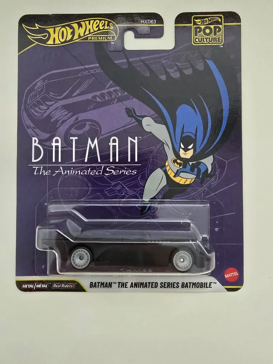 Hot Wheels BATMANTM THE ANIMATED SERIES BATMOBILE 1:64