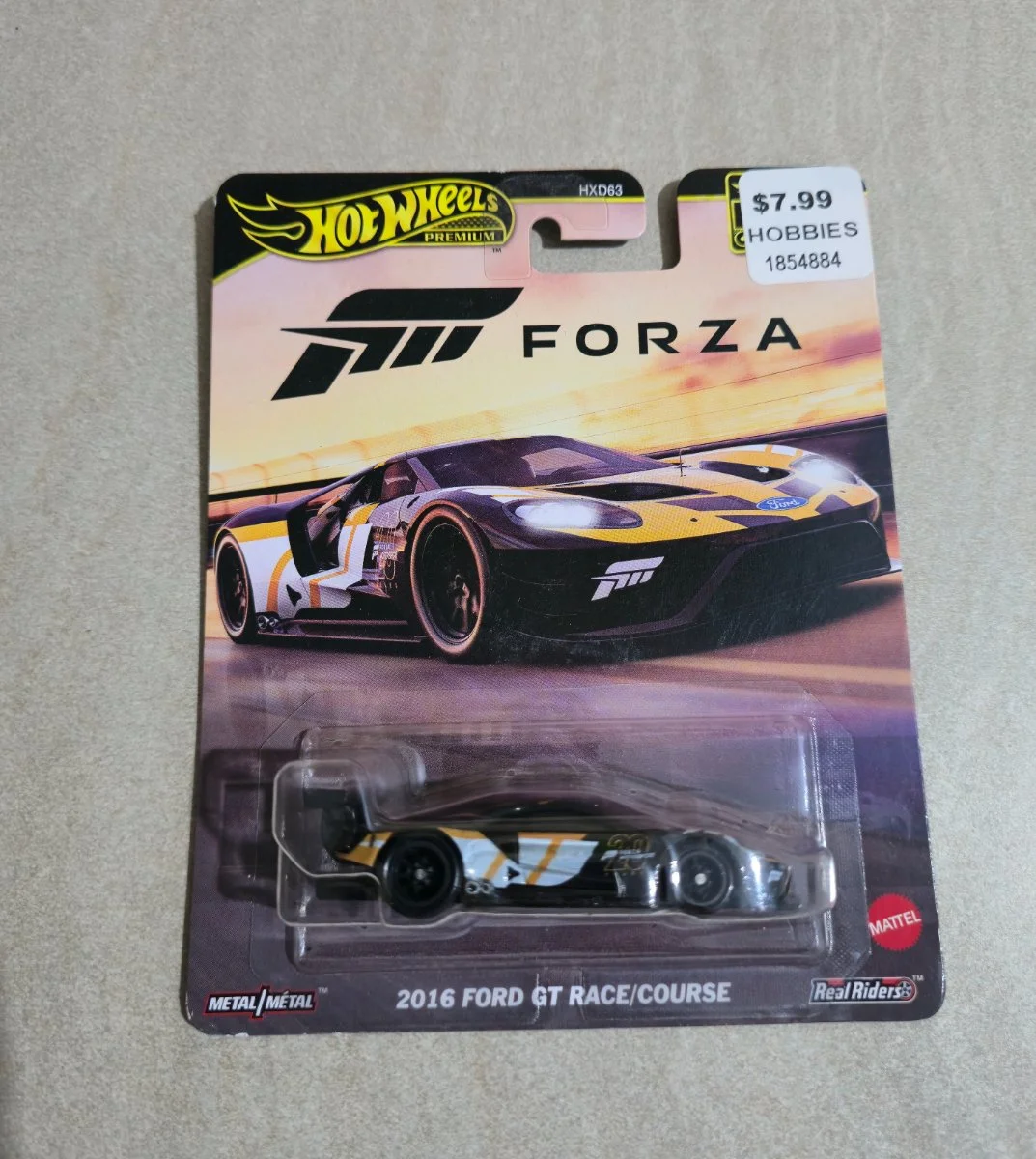 Hot Wheels 2016 Ford GT Race/Course 1:64