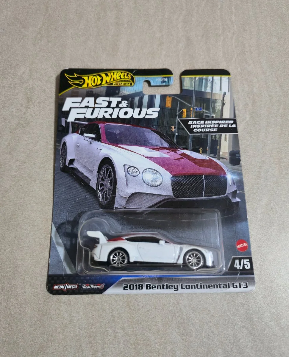 Hot Wheels 2018 Bentley Continental GT3  1:64