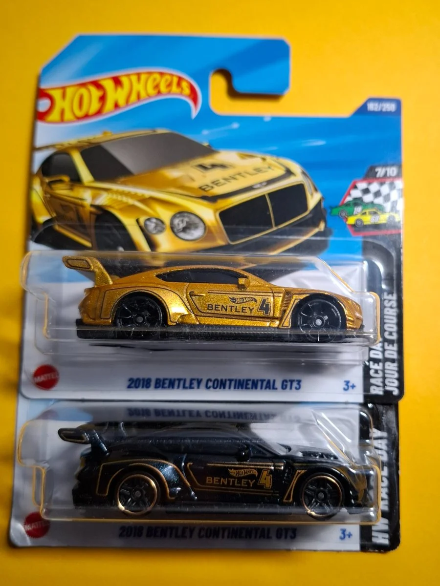 Hot Wheels 2018 BENTLEY CONTINENTAL GT3 1:64