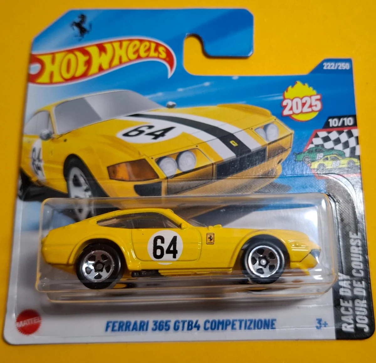 Hot Wheels FERRARI 365 GTB4 COMPETIZIONE 1:64