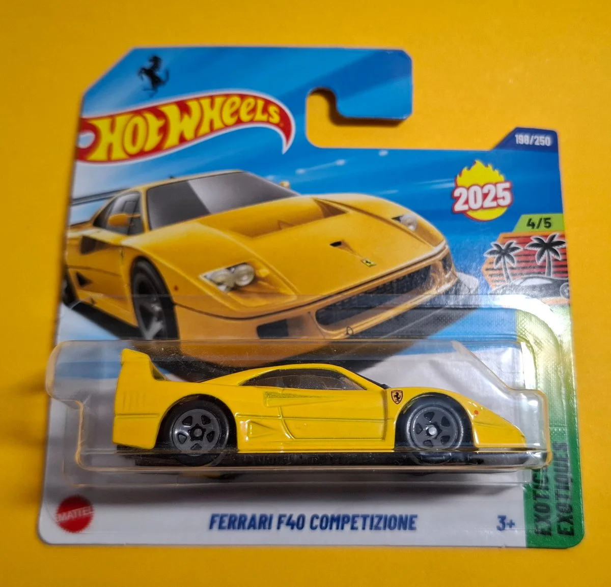 Hot Wheels FERRARI F40 COMPETIZIONE  1:64