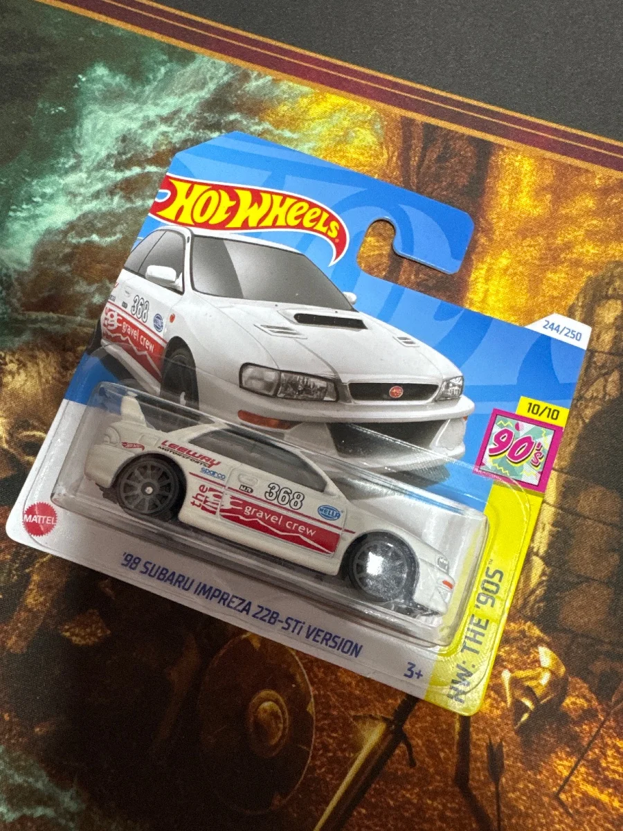 Hot Wheels 98 subaru impreza 22b STI version 1:64