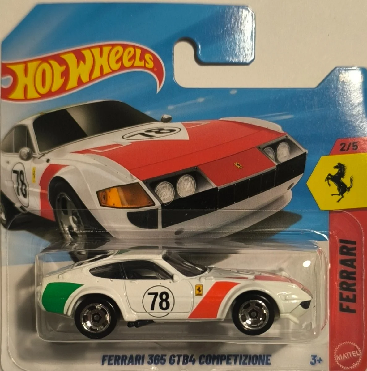 Hot Wheels Ferrari 365 GTB4 Competizione 1:64