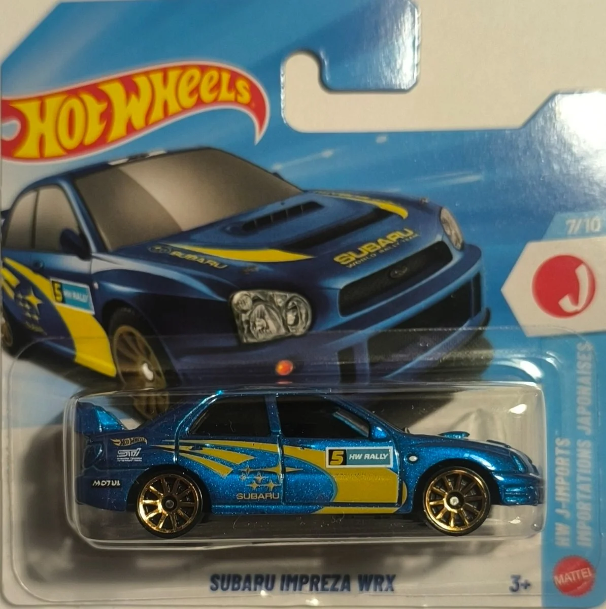 Hot Wheels Subaru Impreza WRX 1:64