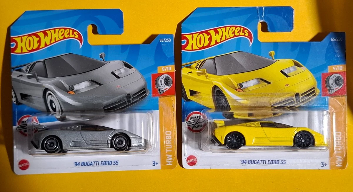 Hot Wheels '94 BUGATTI EB110 SS 1:64
