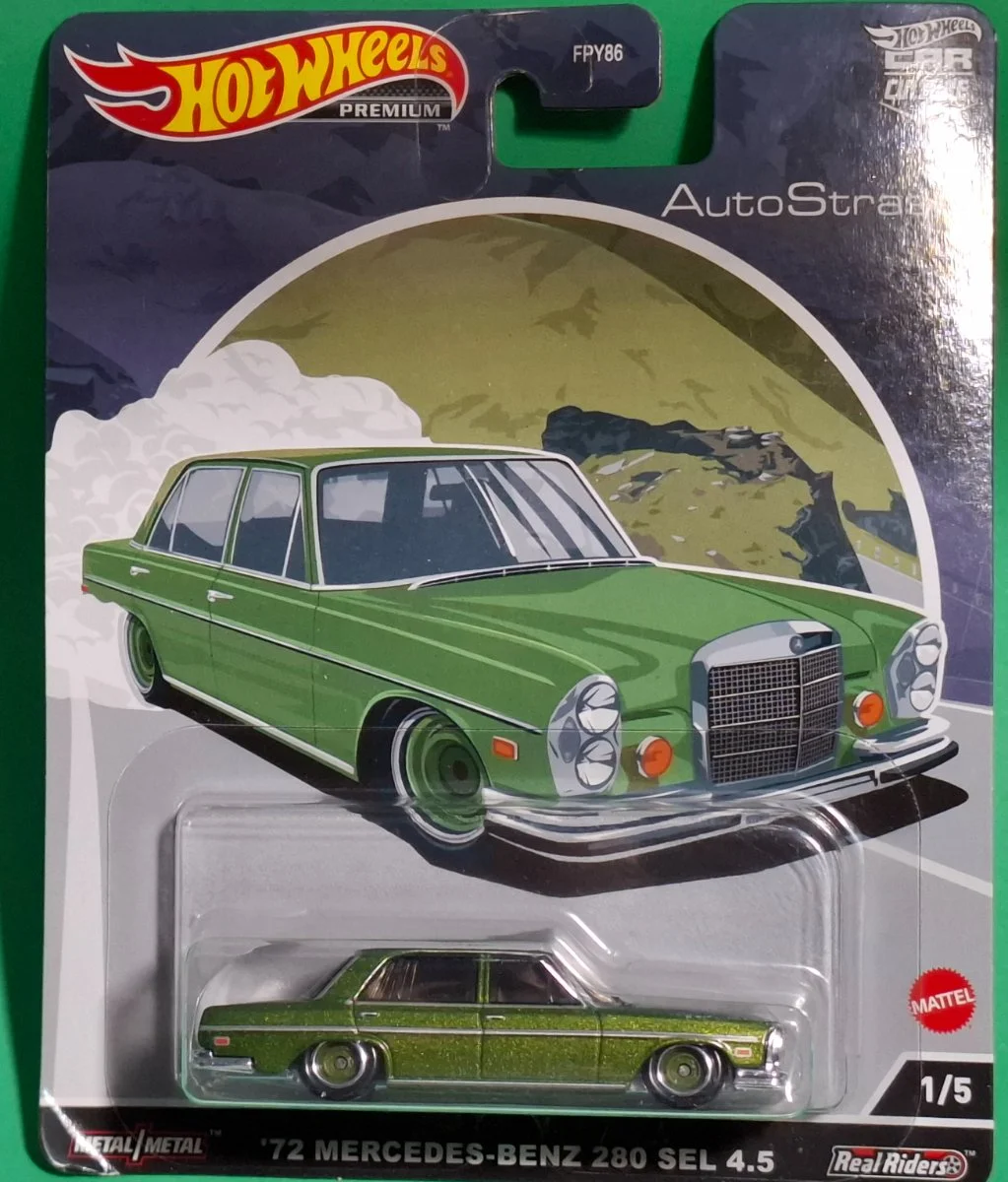 Hot Wheels '72 MERCEDES-BENZ 280 SEL 4.5 1:64