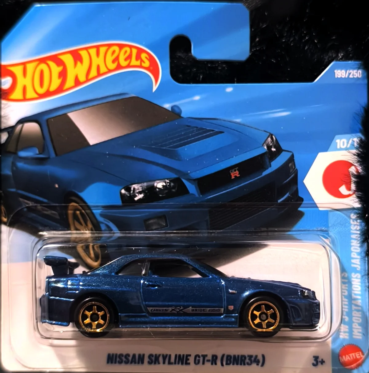 Hot Wheels Nissan Skyline GT-R (BNR34) 1:64