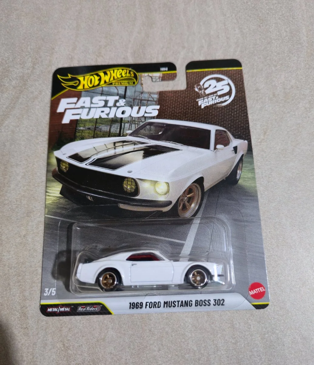 Hot Wheels 1969 Ford Mustang Boss 302 1:64