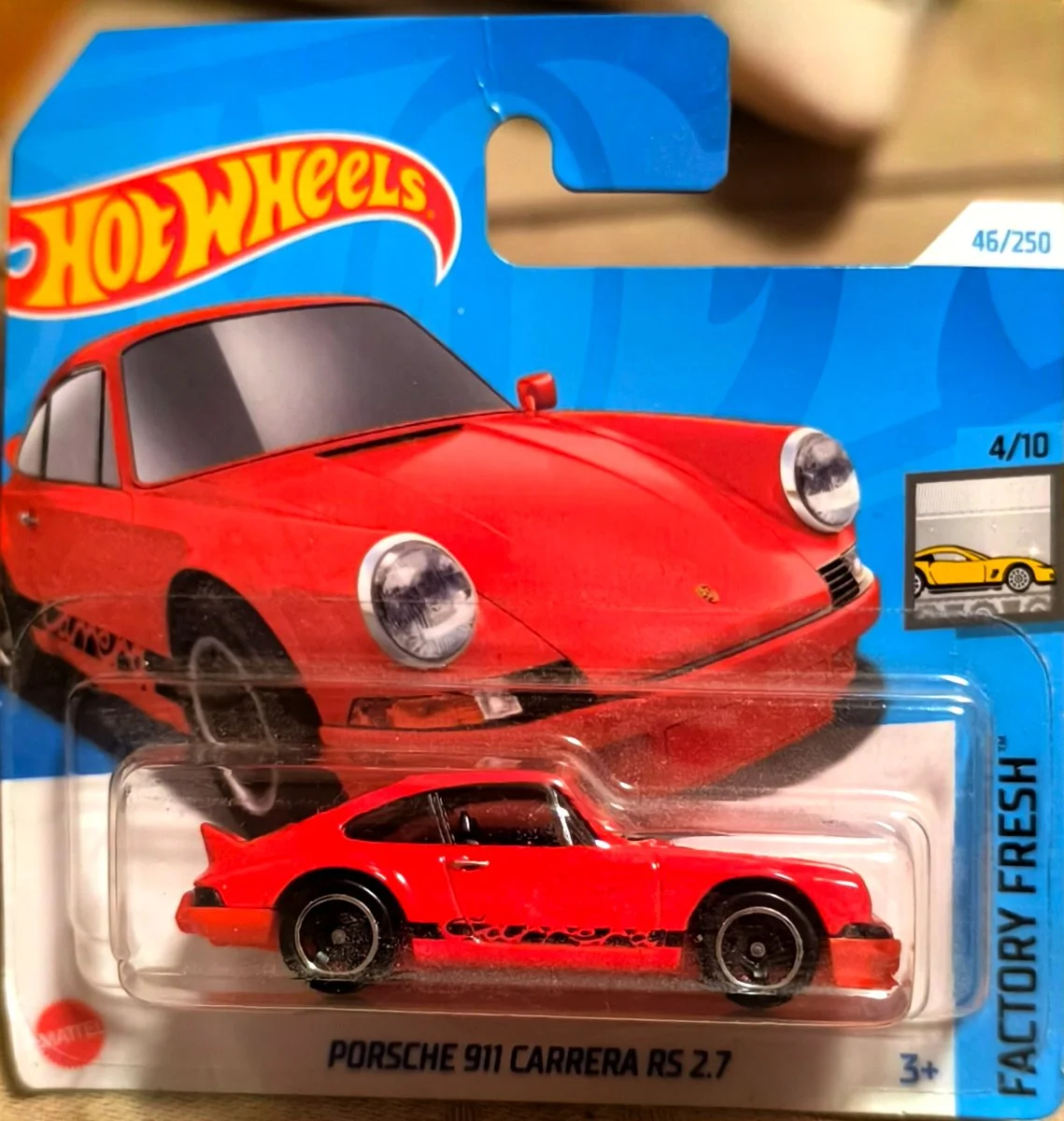 Hot Wheels Porsche 911 Carrera RS 2.7 1:64
