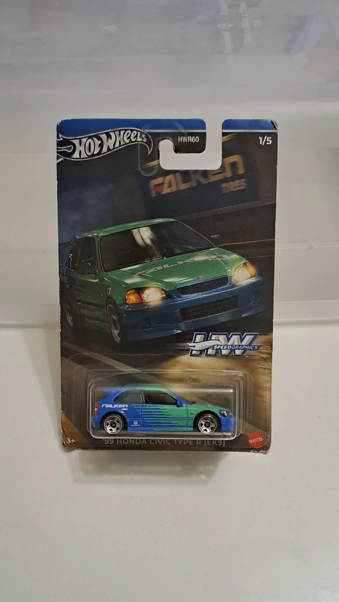 Hot Wheels 99 HONDA CIVIC TYPE R 1:64