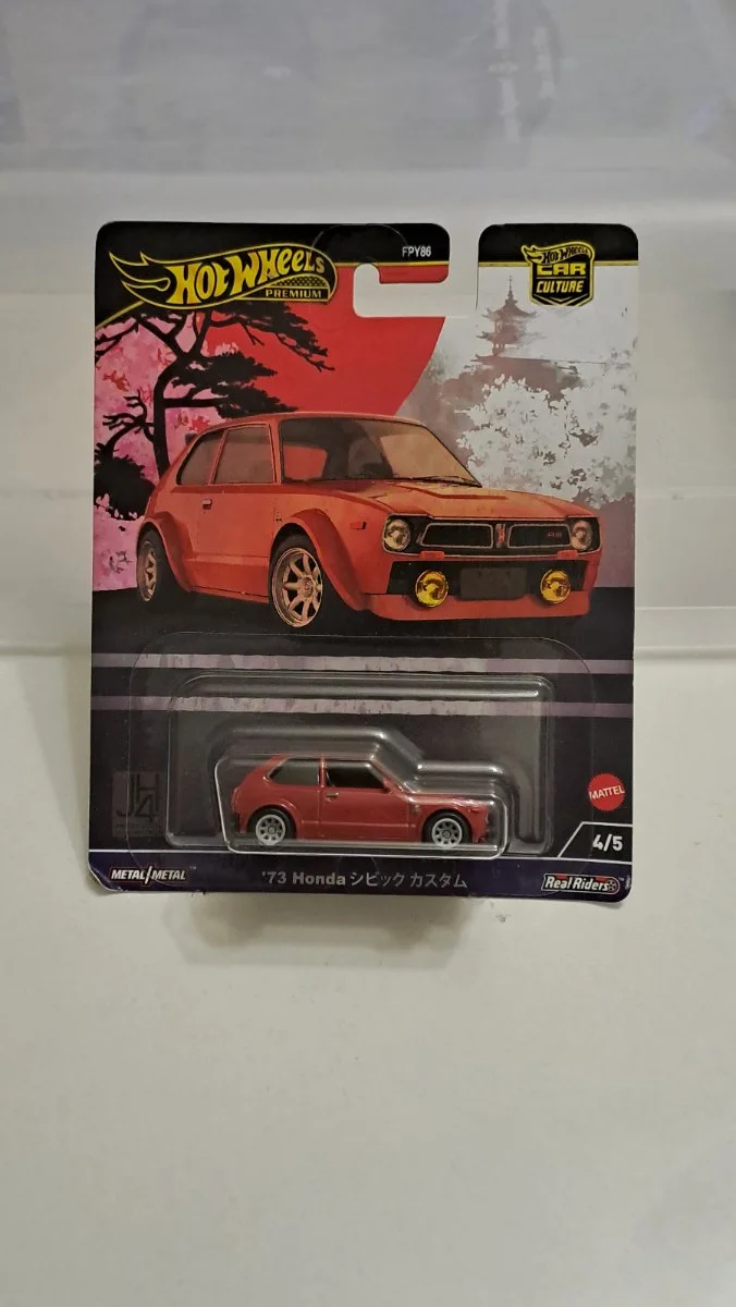 Hot Wheels '73 Honda シビック カスタム 1:64
