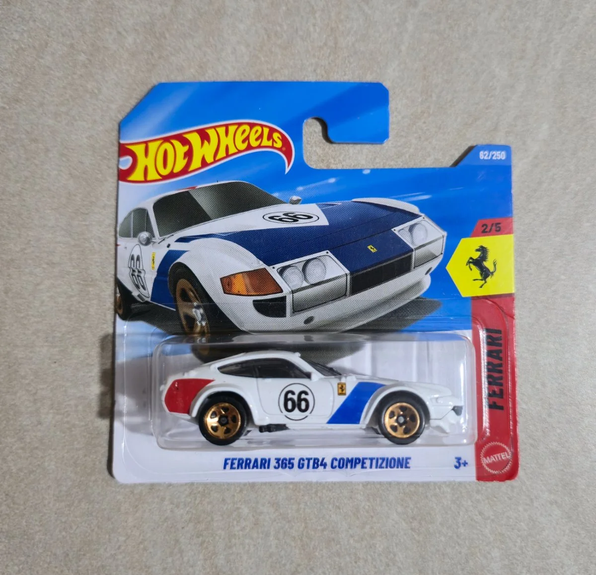 Hot Wheels Ferrari 365 GTB4 Competizione 1:64