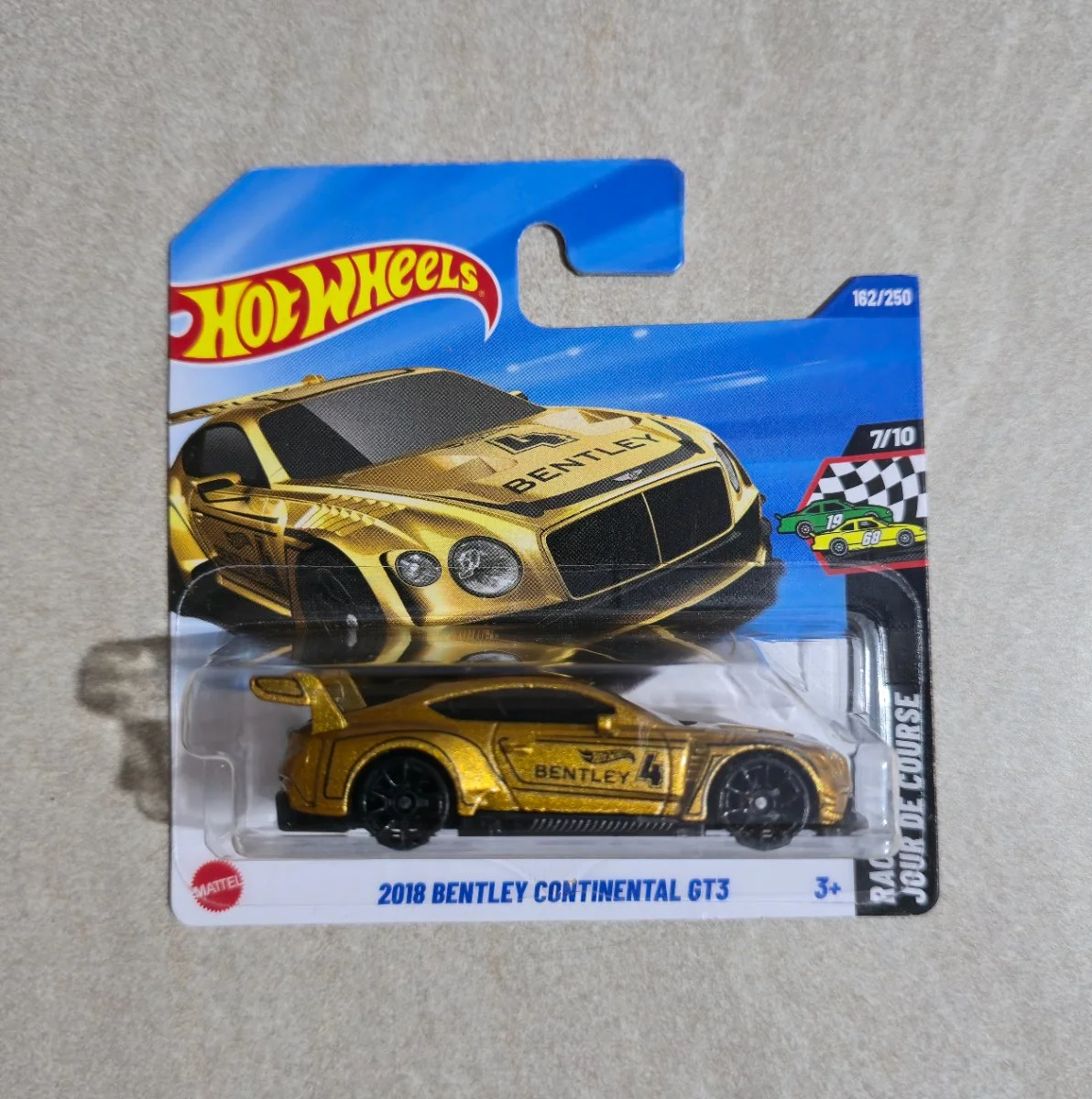 Hot Wheels 2018 Bentley Continental GT3  1:64