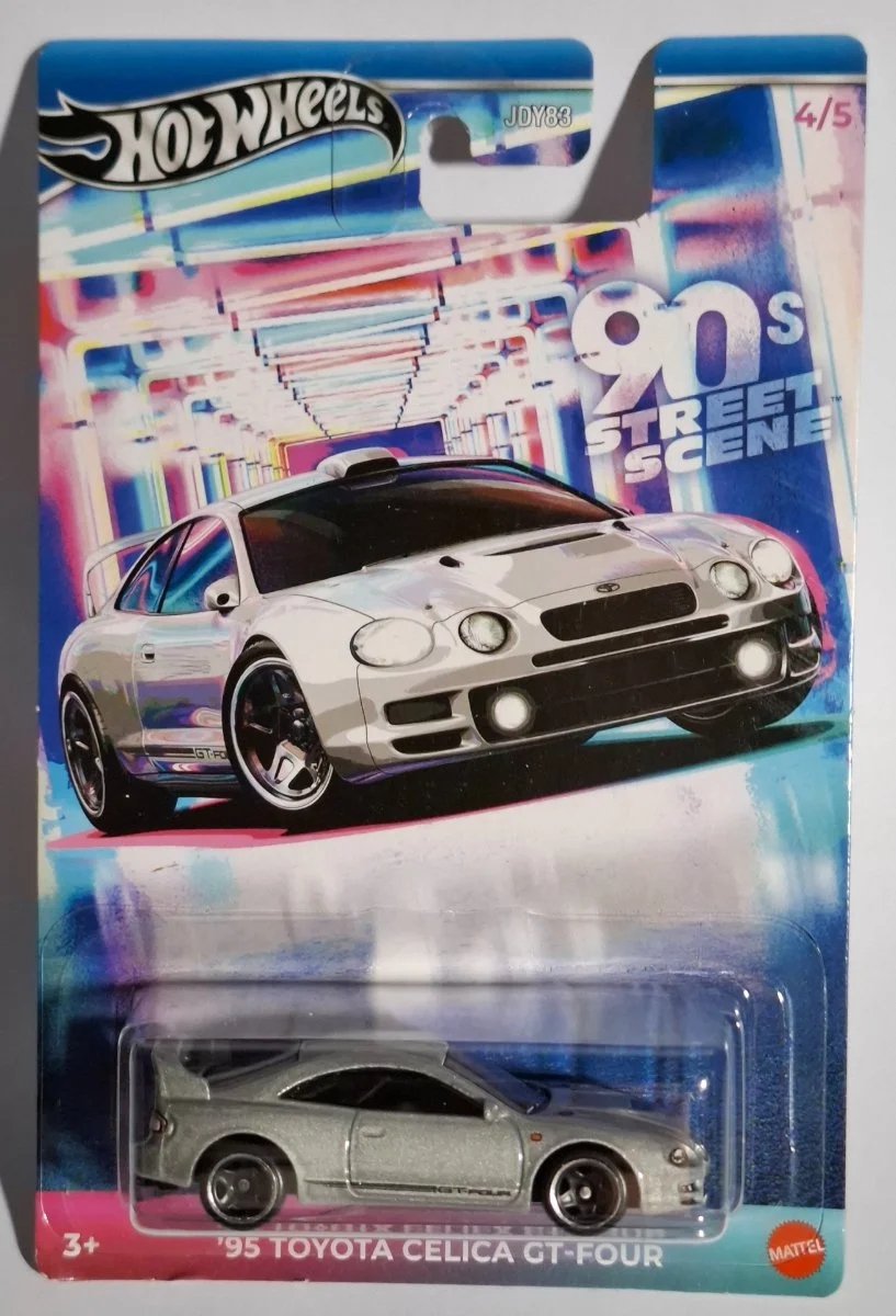 Hot Wheels '95 TOYOTA CELICA GT-FOUR 1:64