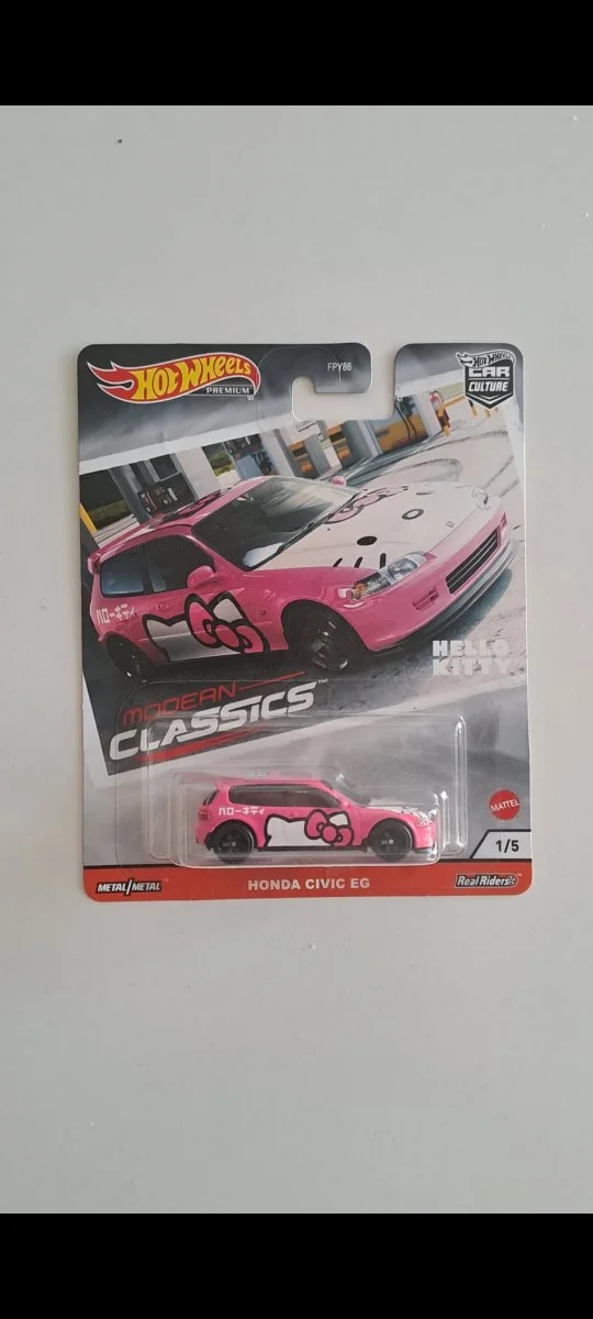 Hot Wheels HONDA CIVIC EG (Hello Kitty) 1:64