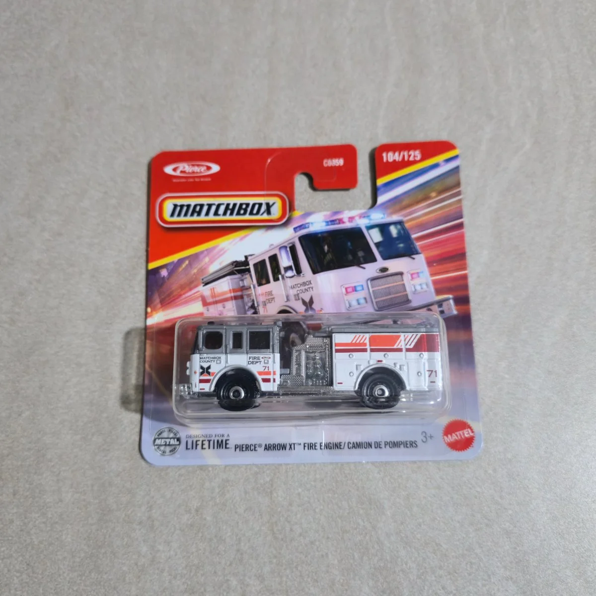 Matchbox Pierce Arrow XT Fire Engine 1:64