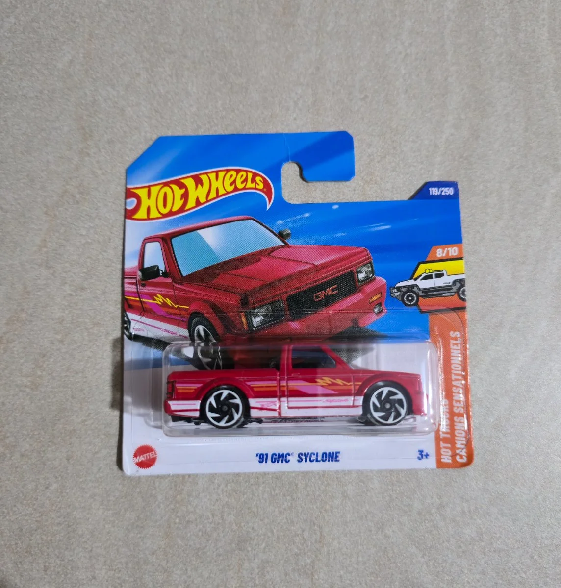 Hot Wheels '91 Gmc Syclone 1:64