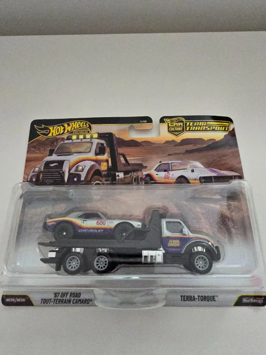 Hot Wheels TEAM TRANSPORT  67 OOF ROAD TOUT-TERRAIN CAMARO  1:64